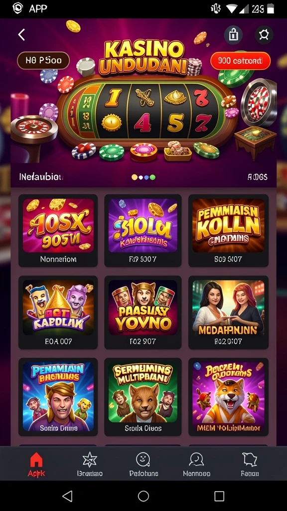 Fitur permainan yang bervariasi dan menghibur.