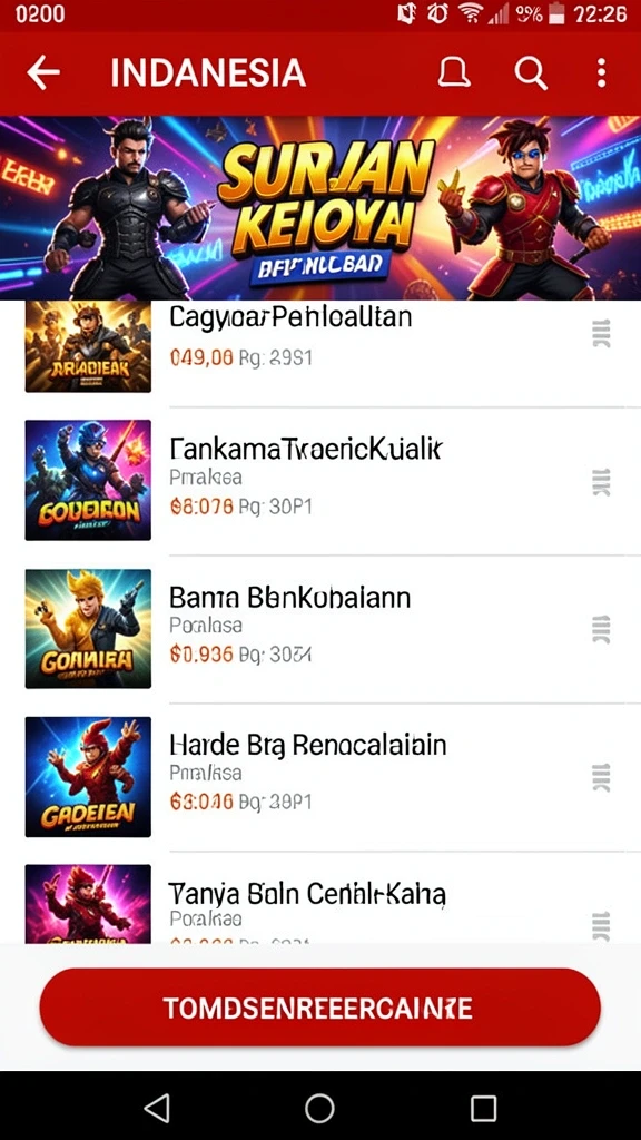 Screenshot menunjukkan fitur chat untuk berinteraksi dengan pemain lain.