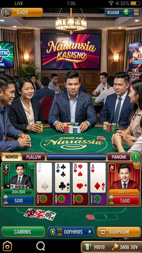 Tampilan awal yang menarik dan penuh warna.