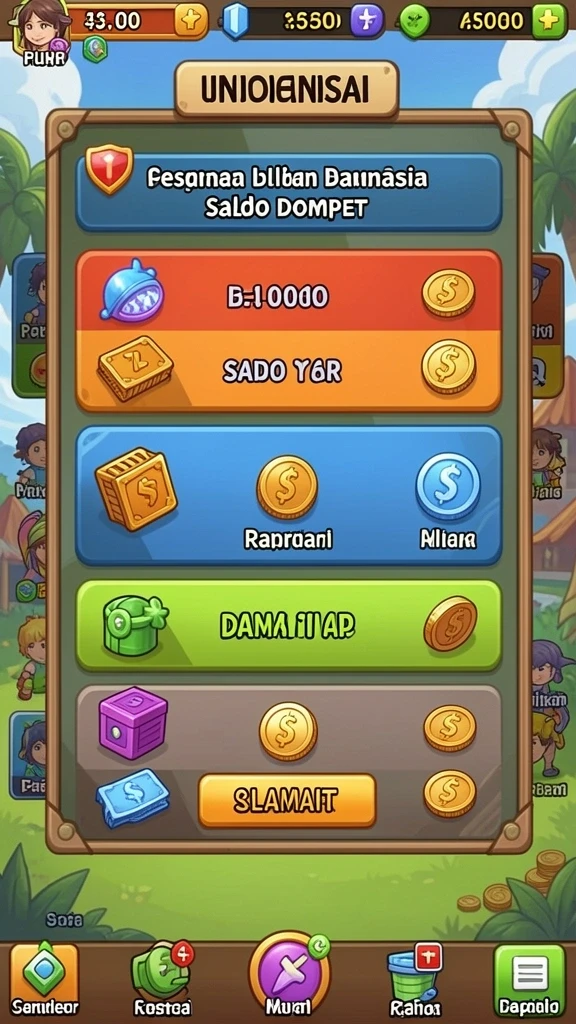 Fitur multiplayer yang memungkinkan bermain dengan teman.