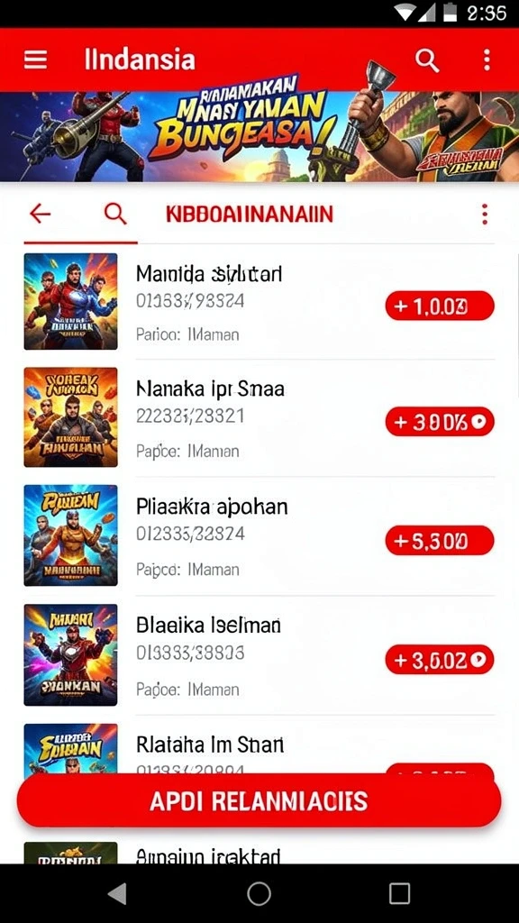 Screenshot lokasi petualangan yang menakjubkan.