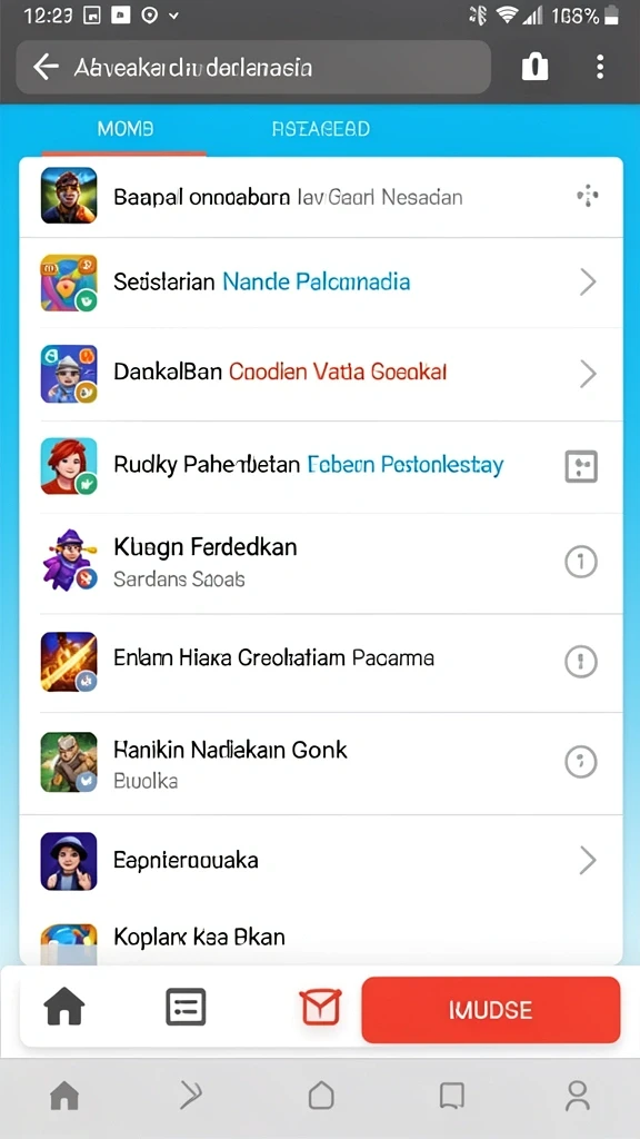 Tampilan antarmuka pengguna yang modern dan responsif.