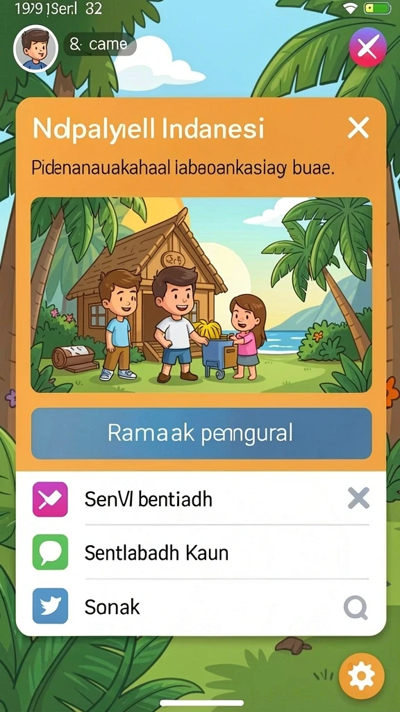 Salah satu karakter baru yang menakjubkan.