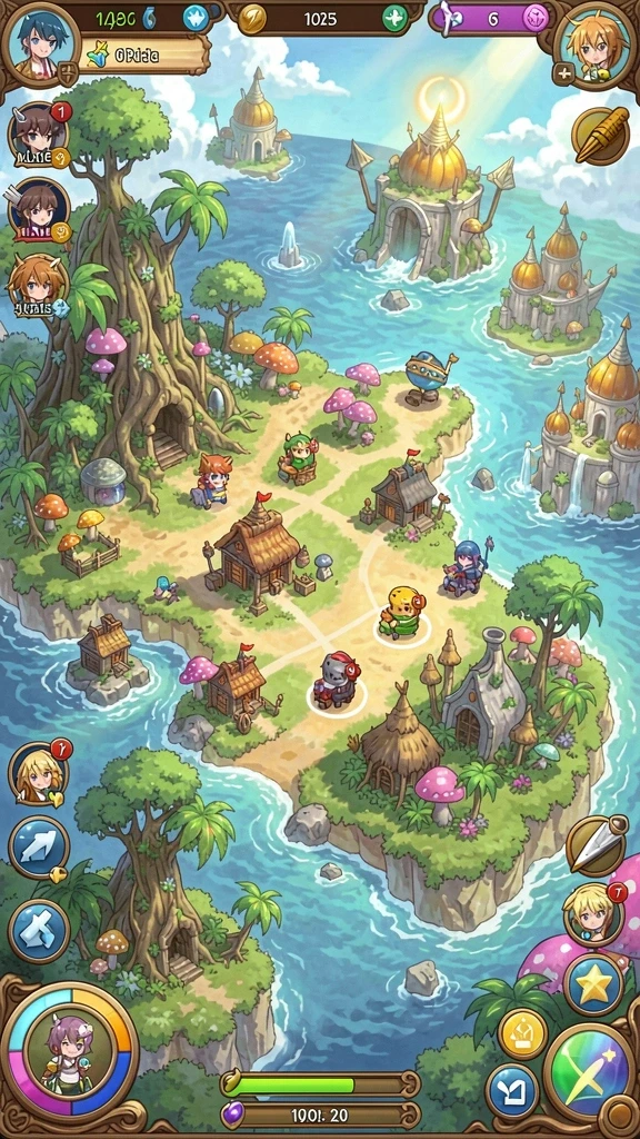 Mode multiplayer yang memungkinkan bermain bersama teman.