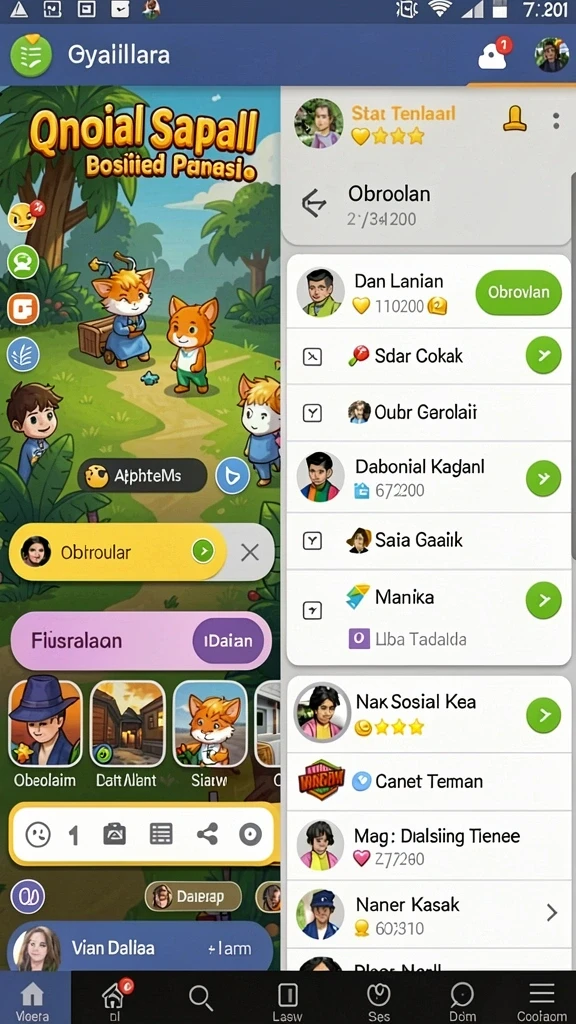 Tampilan awal IDN89 yang menarik dan user-friendly.