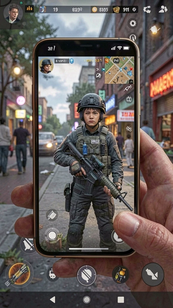 Screenshot kedua menunjukkan berbagai tema permainan yang tersedia.