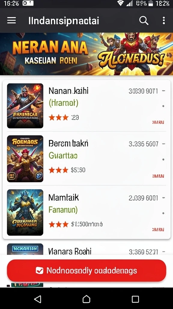 Grafis yang memukau menambah keseruan bermain.