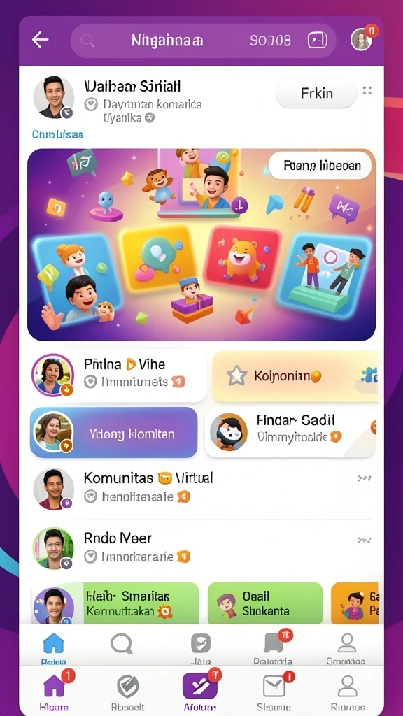Screenshot saat pengguna berinteraksi dalam permainan JOKO4D.