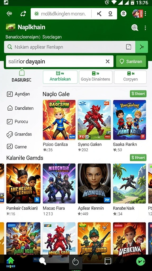 Karakter unik dengan desain yang menarik.