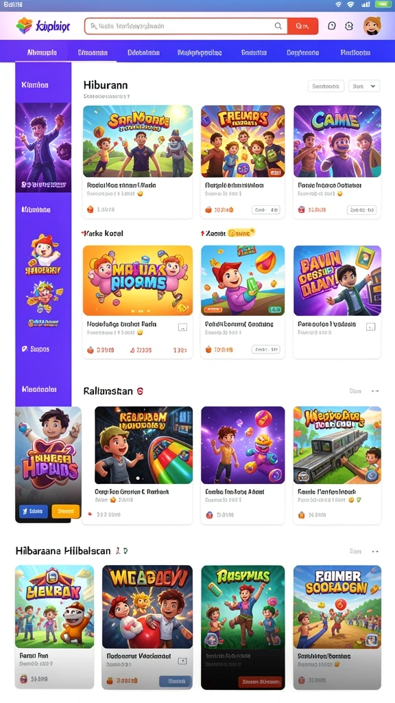 Screenshot menunjukkan pemandangan grafis yang memukau dari game.