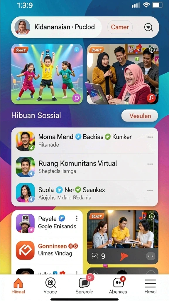 Tampilan antarmuka yang menarik dan mudah digunakan.