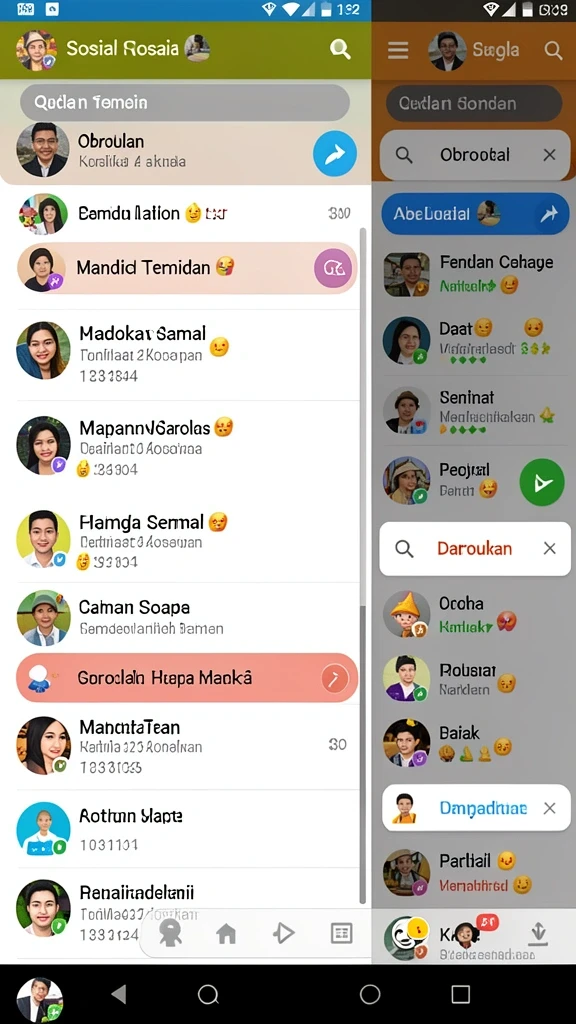 Tampilan antarmuka yang menarik dan ramah pengguna.