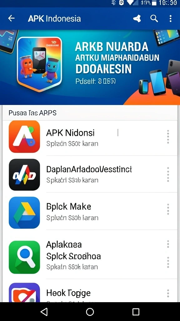 Screenshot 1 menunjukkan karakter pemain dalam aksi.
