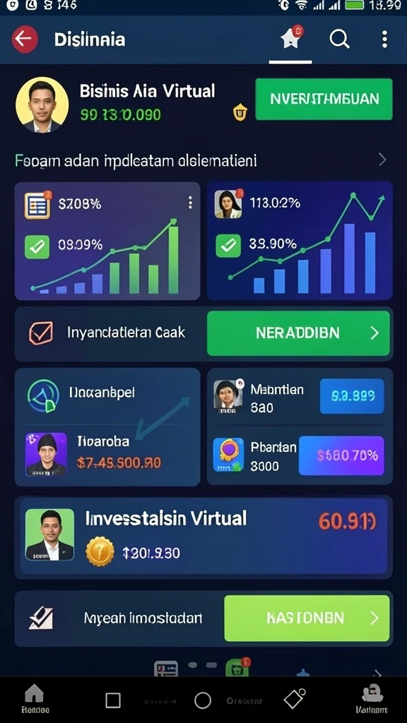 Screenshot 3 menunjukkan interaksi antar pemain dalam mode multiplayer.