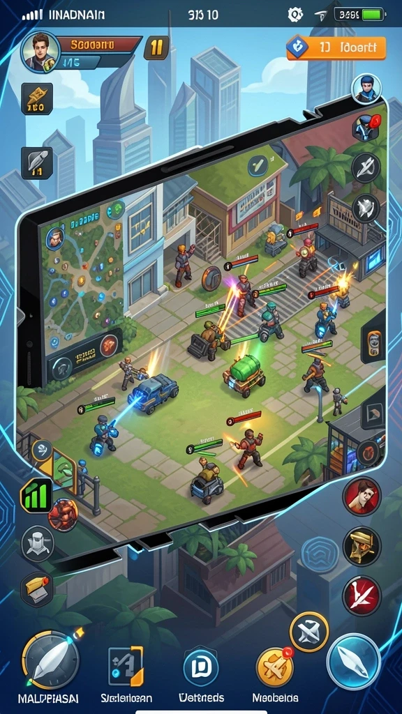 Mode multiplayer yang seru dan kompetitif.