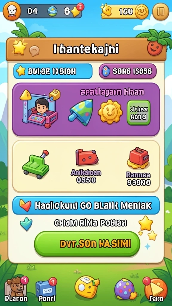 Berbagai permainan slot dengan tema unik.