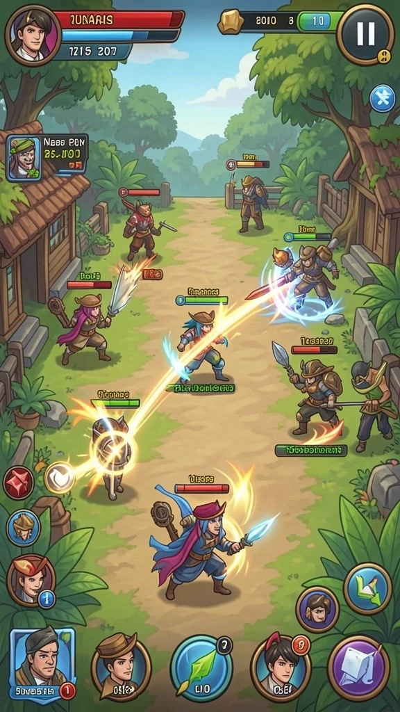 Fitur multiplayer yang memungkinkan interaksi dengan pemain lain.