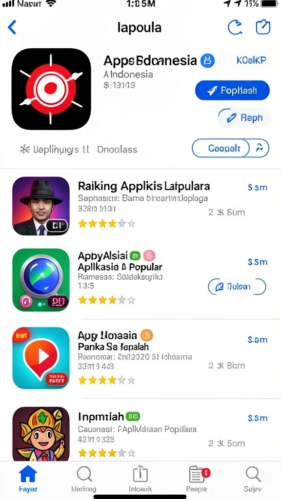 Tampilan antarmuka yang intuitif dan menarik.