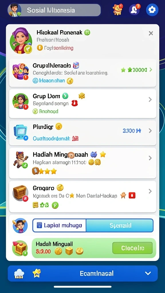 Beragam pilihan permainan slot dengan tema menarik.
