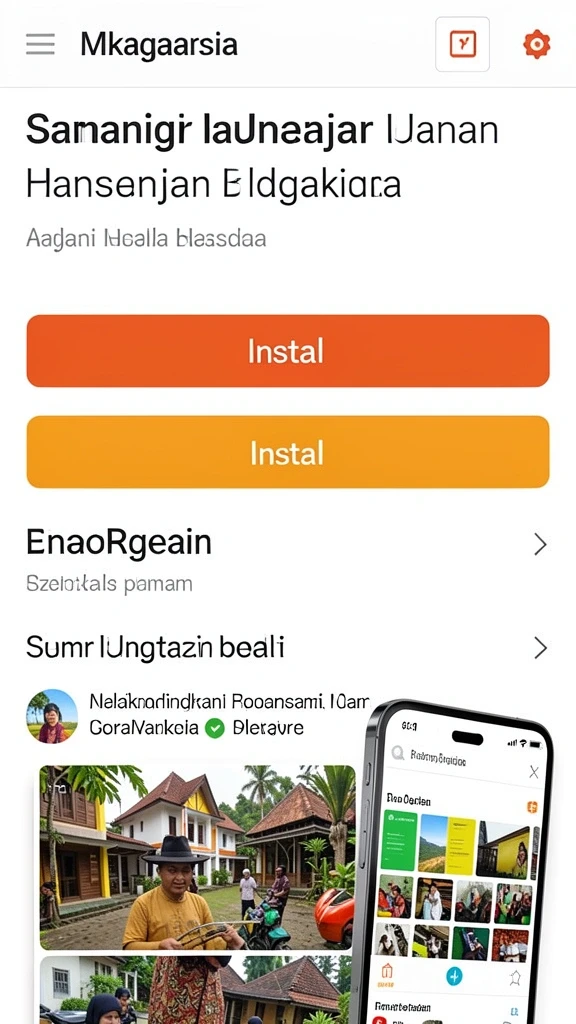 Tampilan antarmuka pengguna yang menarik dan intuitif.