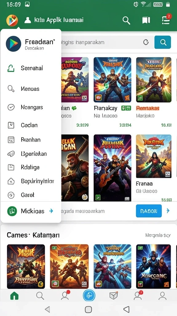 Beragam karakter yang dapat dipilih dan disesuaikan.