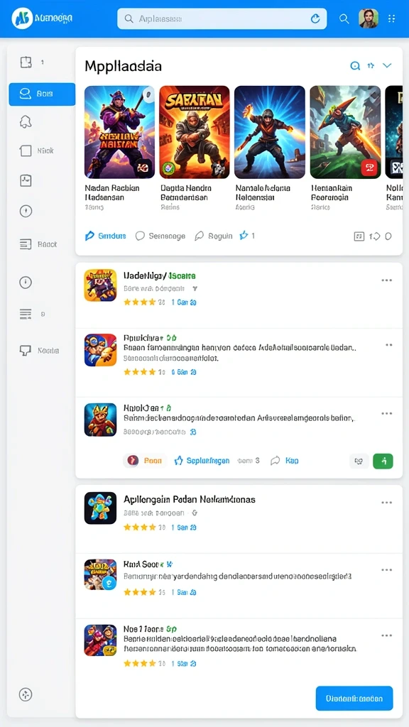 Grafik permainan yang memukau dan detail yang halus.