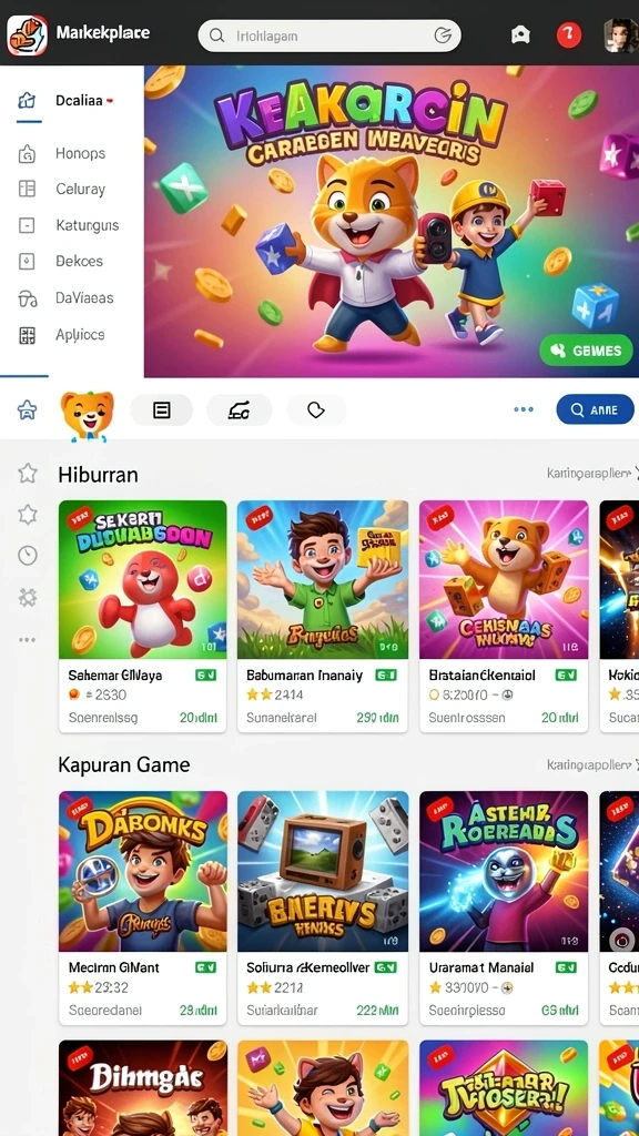 Pengguna menikmati fitur bonus yang menguntungkan.