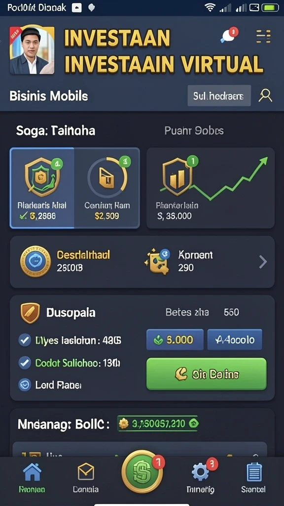 Kompetisi seru dengan teman-teman di dalam game.