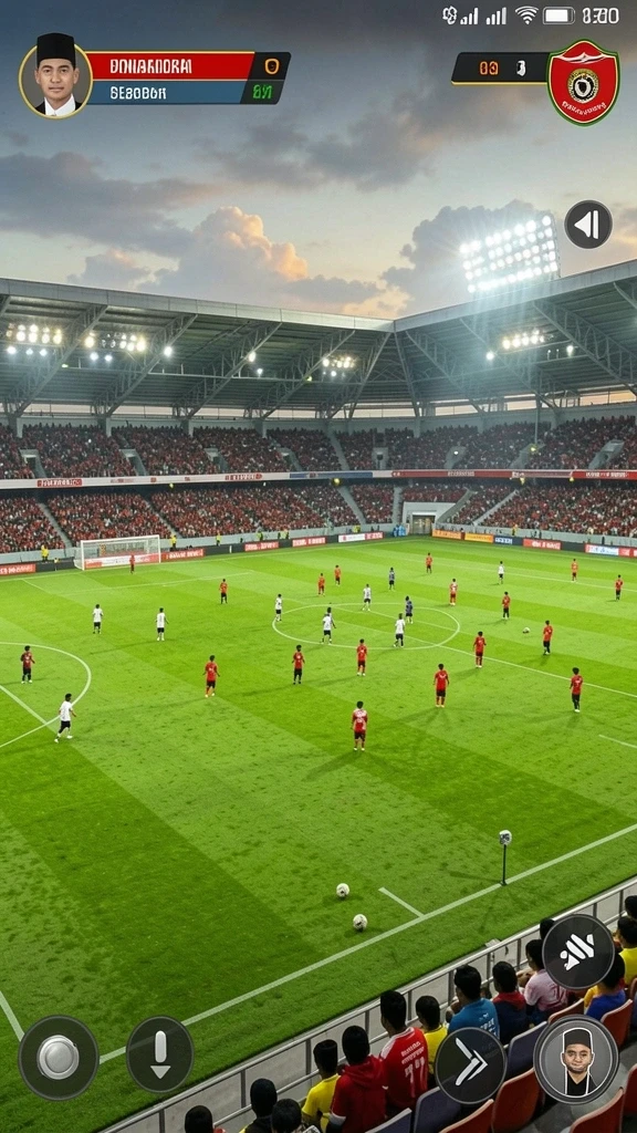 Karakter unik dengan skill berbeda untuk strategi permainan.