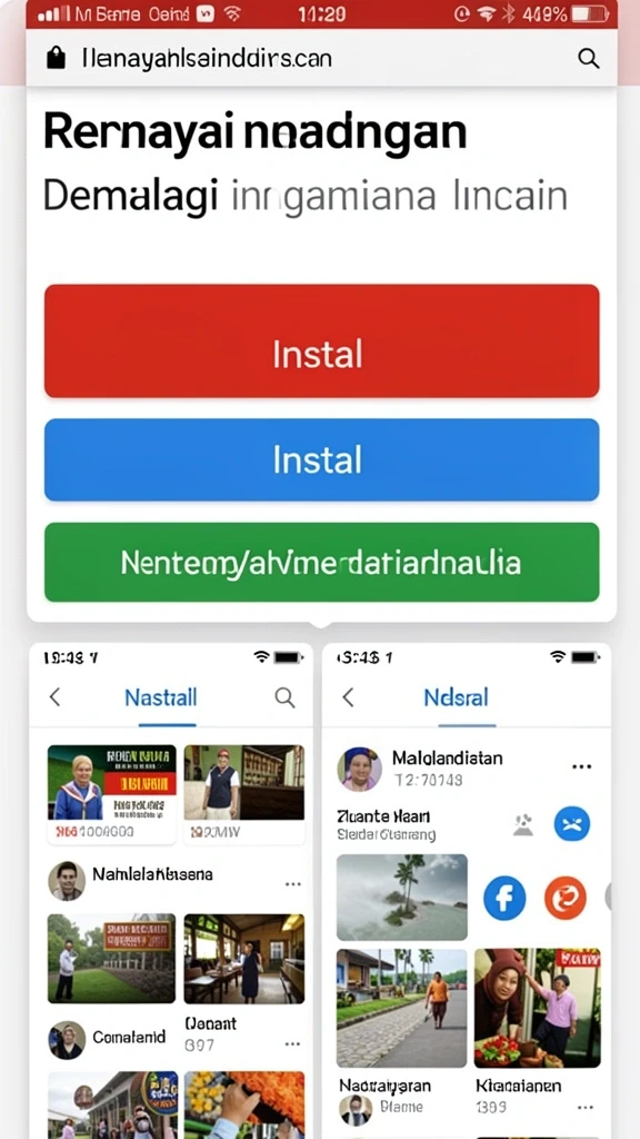 Tampilan antarmuka yang menarik dan mudah dinavigasi.