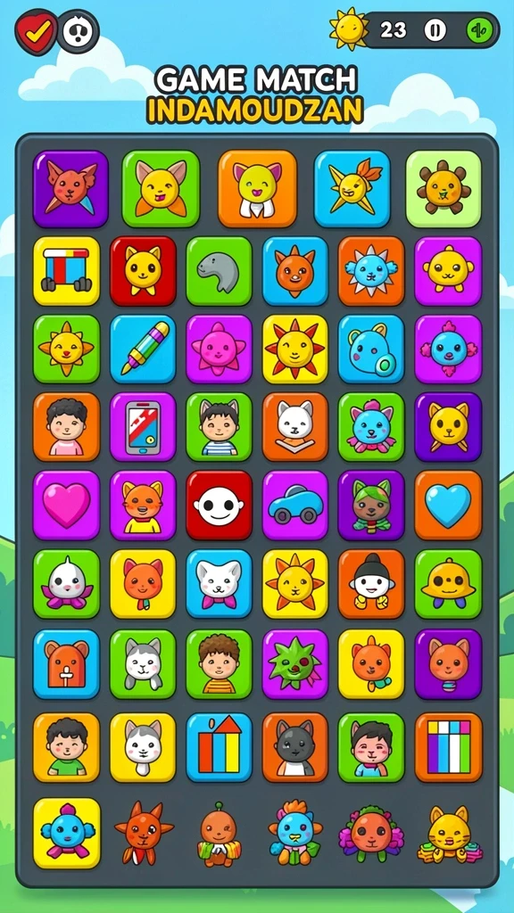 Tangkapan layar menampilkan grafik yang menawan.