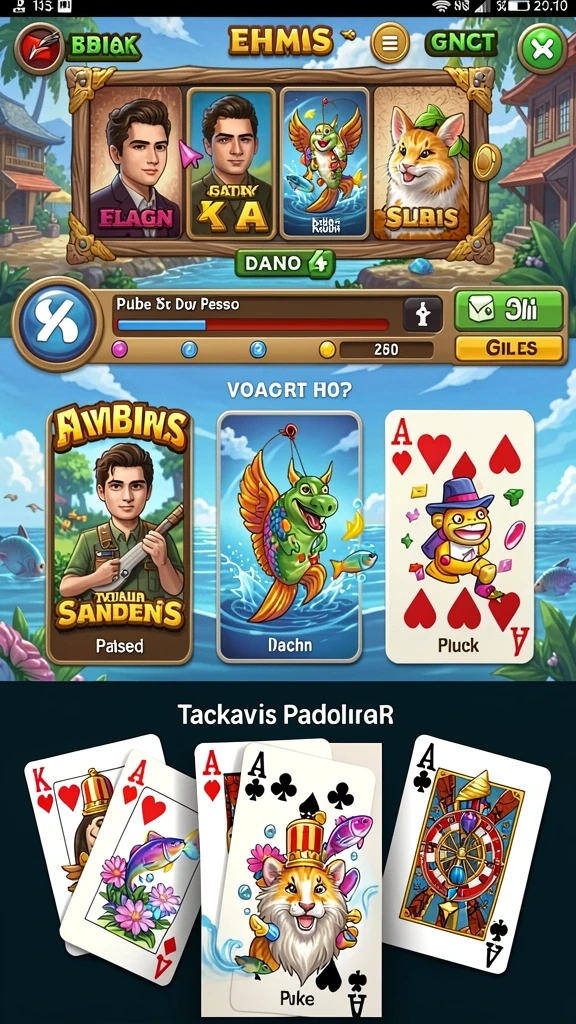Screenshot aksi mendebarkan dalam TOPIWANGI.