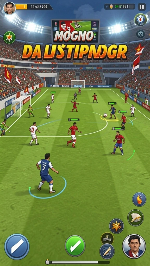 Tangkapan layar multiplayer dengan teman-teman dalam aksi.