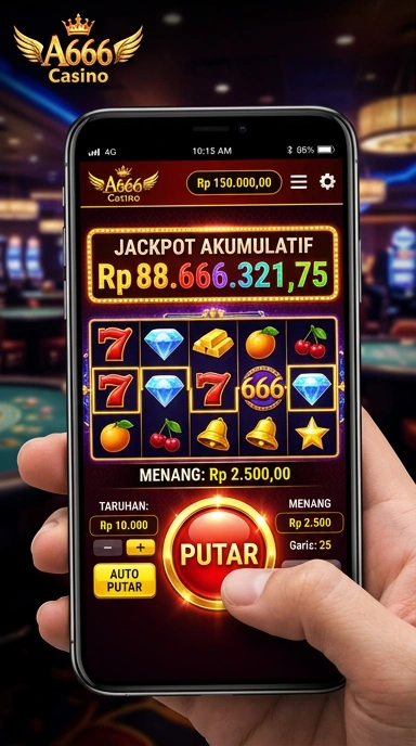 aa666 — layar beranda